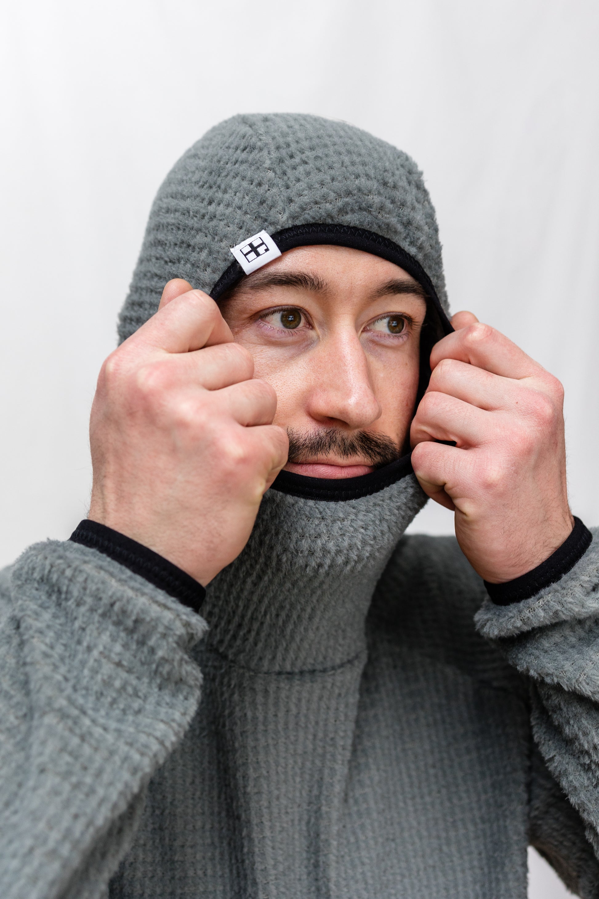 Polartec Alpha Direct Hoodie grey 120 gms Alpha Sweater 