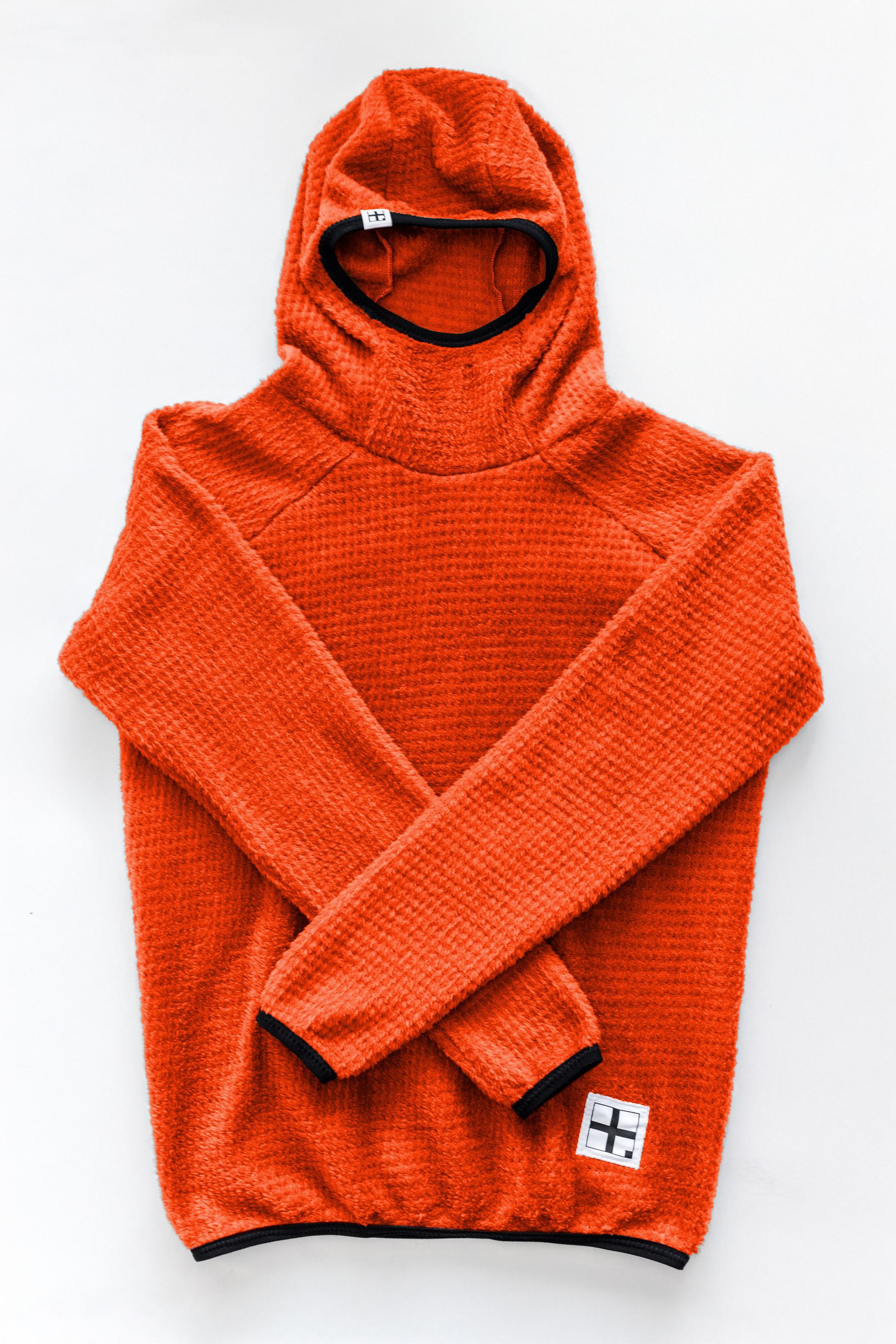 Polartec Alpha Direct Hoodie, Orange 120 gsm ultralight Terra Ultralight