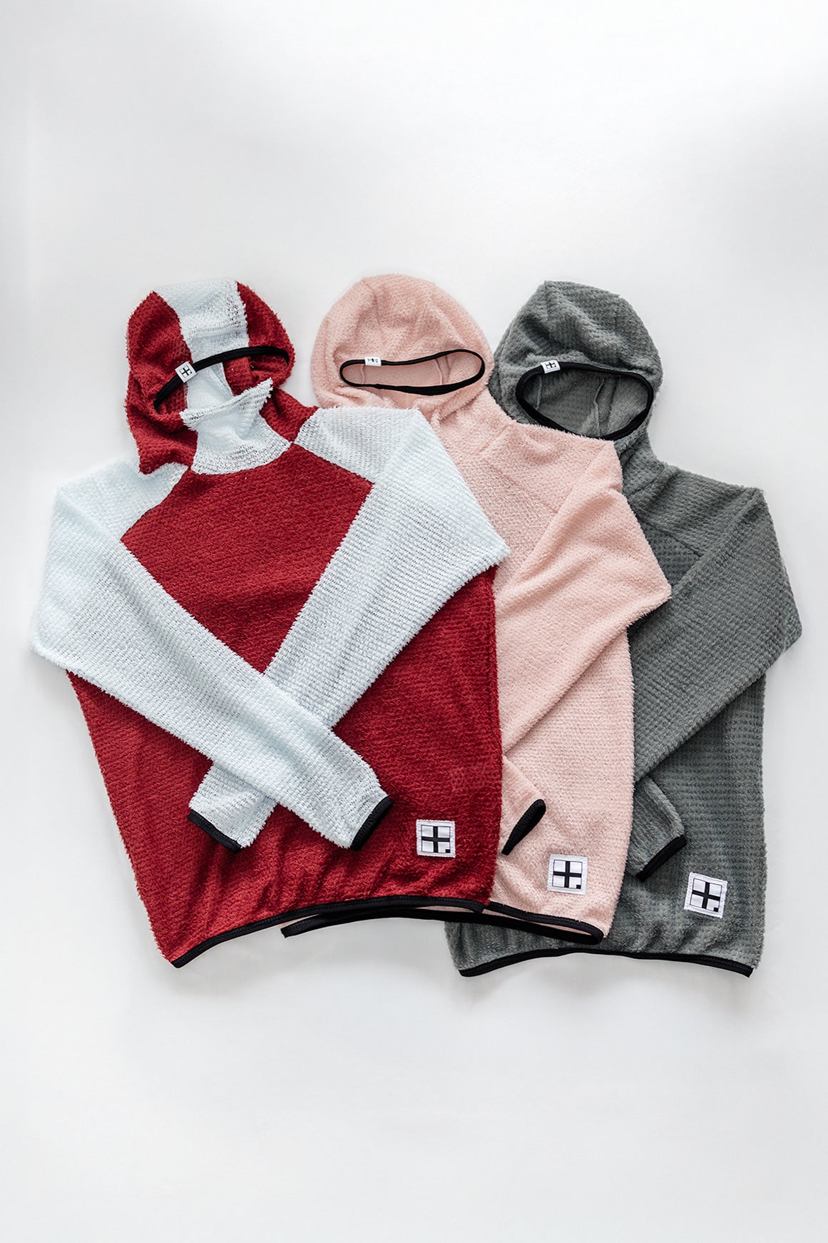 Burgundy/White S Alpha Direct Hoodie 60 Clearance